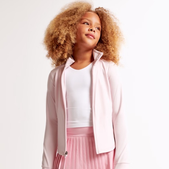 YPB Active Full-Zip Active Jacket - Powder Pink - Picture 2 of 6